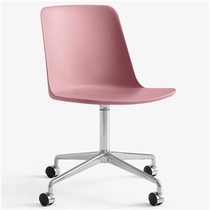 Silla Rely plástico giratoria &Tradition