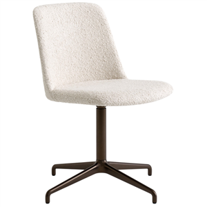 Silla Rely tapizada giratoria &Tradition