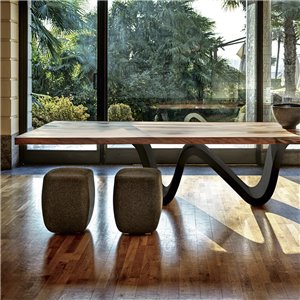 Mesa rectangular Bree e Onda Riva1920