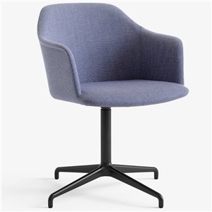 Sillón Rely tapizado giratorio &Tradition