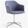 Sillón Rely tapizado giratorio &Tradition