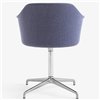 Sillón Rely tapizado giratorio &Tradition