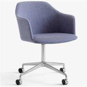 Sillón Rely tapizado giratorio &Tradition