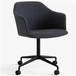Sillón Rely tapizado giratorio &Tradition