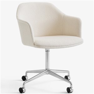 Sillón Rely tapizado giratorio &Tradition