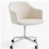 Sillón Rely tapizado giratorio &Tradition
