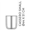 Macetero Cassero Small Serralunga