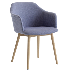 Sillón Rely madera tapizada &Tradition