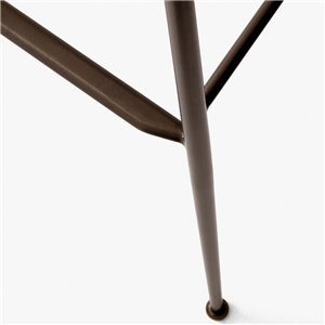 Taburete Rely respaldo bajo &Tradition