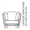 Butaca Canisse Serralunga