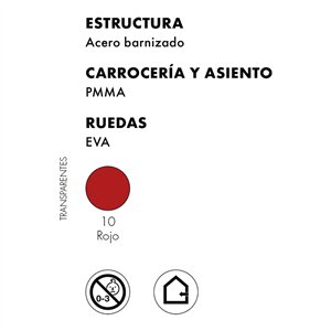Cochecito infantil Discovolante Kartell