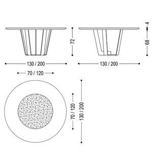 Mesa Kohi Lazy Susan Riva1920