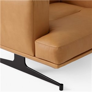 Butaca Inland tapizado cuero &Tradition