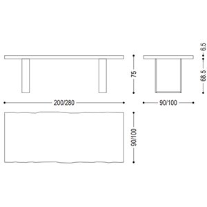 Mesa Newton Extra Natural Sides Riva1920