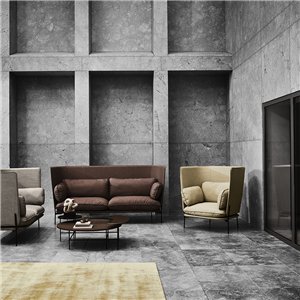 Butaca Cloud respaldo alto &Tradition