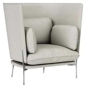 Butaca Cloud respaldo alto &Tradition