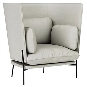 Butaca Cloud respaldo alto &Tradition