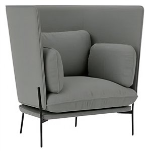 Butaca Cloud respaldo alto &Tradition