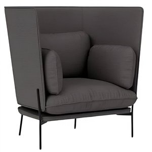 Butaca Cloud respaldo alto &Tradition