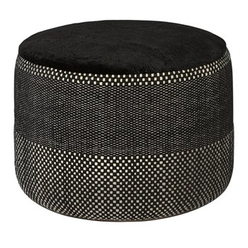 Pouf Tres Persian M Black