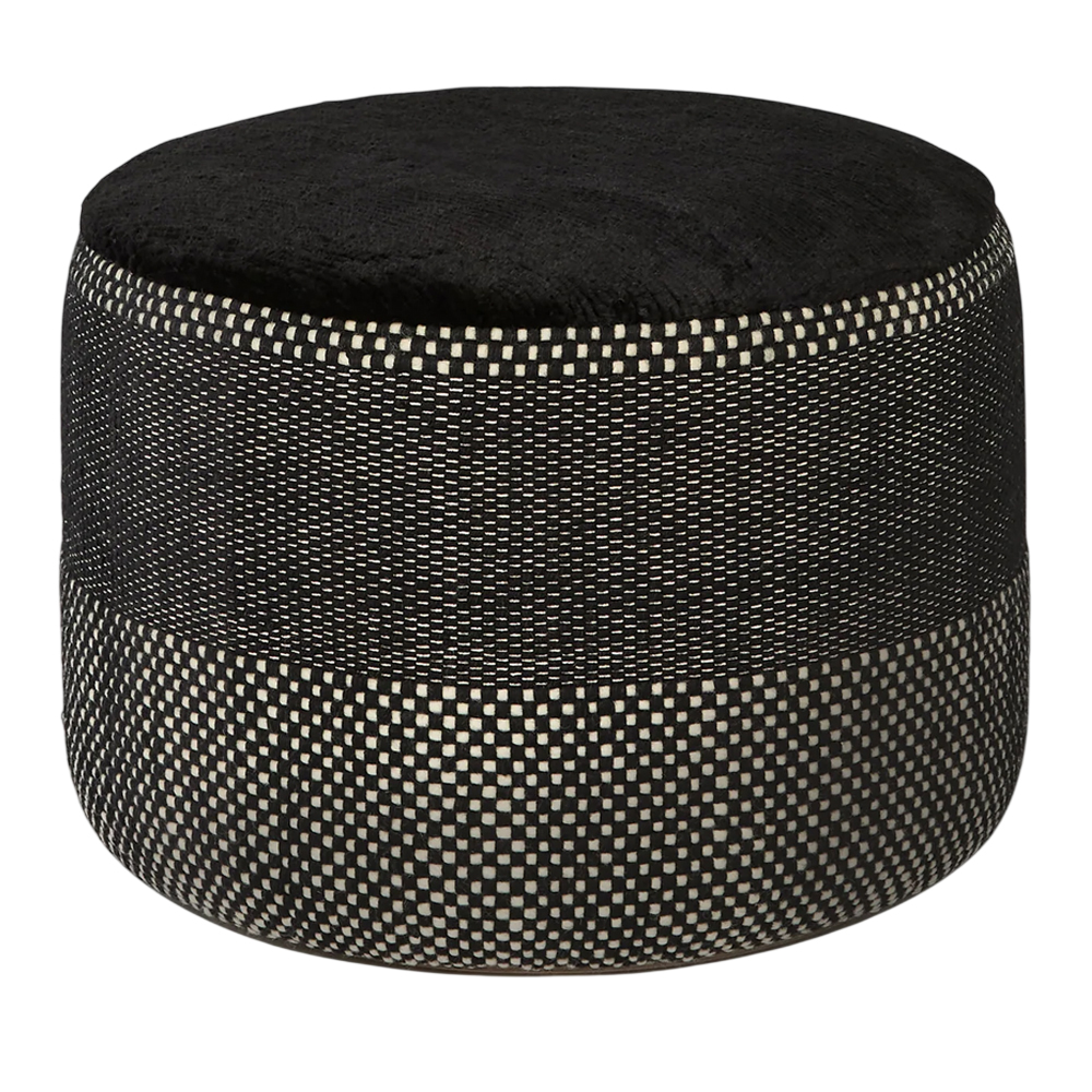 Pouf Tres Persian M Black