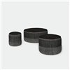 Pouf Tres Persian M Black