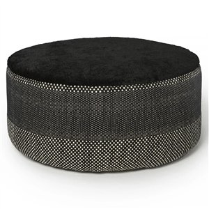 Pouf Tres Persian L Negro