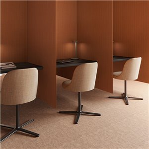 Silla Aleta base giratoria Viccarbe