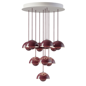 Lámpara Suspensión Flowerpot Chandelier &Tradition