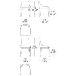 Silla Cleò MisuraEmme