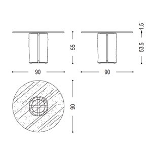 Mesa auxiliar Vice Riva1920
