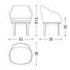 Sillón Arm Chair wood Riva1920