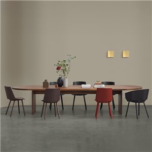 Mesa Ashida ovalada e15