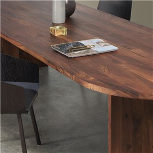 Mesa Ashida ovalada e15