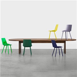 Mesa Ashida ovalada e15