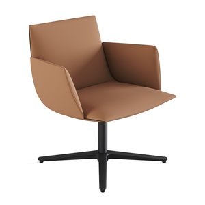 Butaca Noha Lounge brazos tapizados Viccarbe