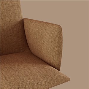 Butaca Noha Lounge brazos tapizados Viccarbe