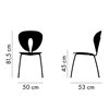 Silla Globus Madera Gris Stua
