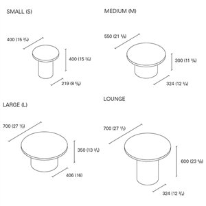 Mesa auxiliar Enoki e15