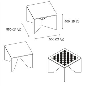 Mesa centro Calvert e15