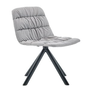 Butaca Maarten Lounge giratoria metal Viccarbe