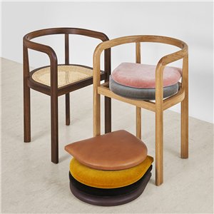 Silla Stuttgart tapizada e15