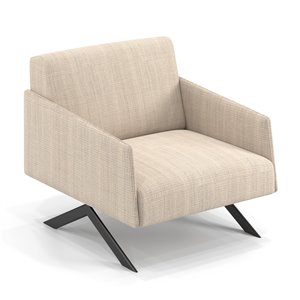 Butaca Sistema Legs brazo tapizado Viccarbe