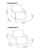 Butaca Sistema Floor Viccarbe
