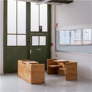 Banco con mesa Tafel e15