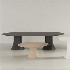 Mesa Cambio ovalada Viccarbe