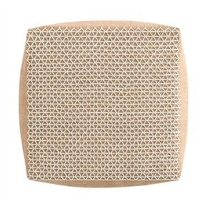 Pouf Raw Small White GAN
