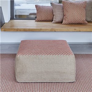 Pouf Raw Small Pink GAN