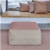 Pouf Raw Small Pink GAN
