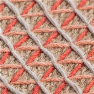 Pouf Raw Small Pink GAN